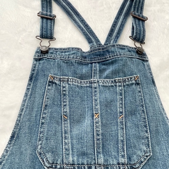Abercrombie & Fitch 💙 Denim Shorts Overalls 💙 - Picture 7 of 9